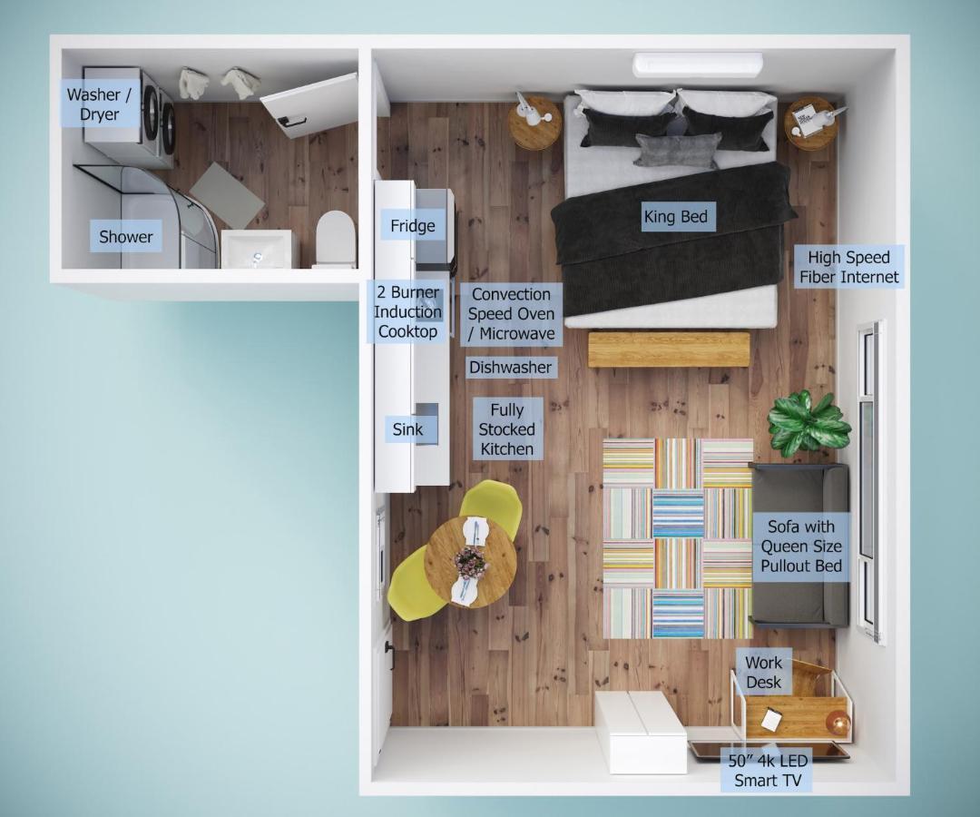 סאן קרלוס Silicon Valley Stay Apartments מראה חיצוני תמונה